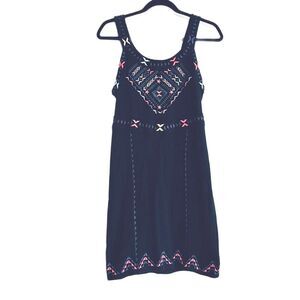 Free People Embroidered Sleeveless Dress Size Large NWT